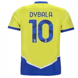 Camisola Juventus Paulo Dybala 10 Equipamento Terceiro 2021-2022 Manga Curta